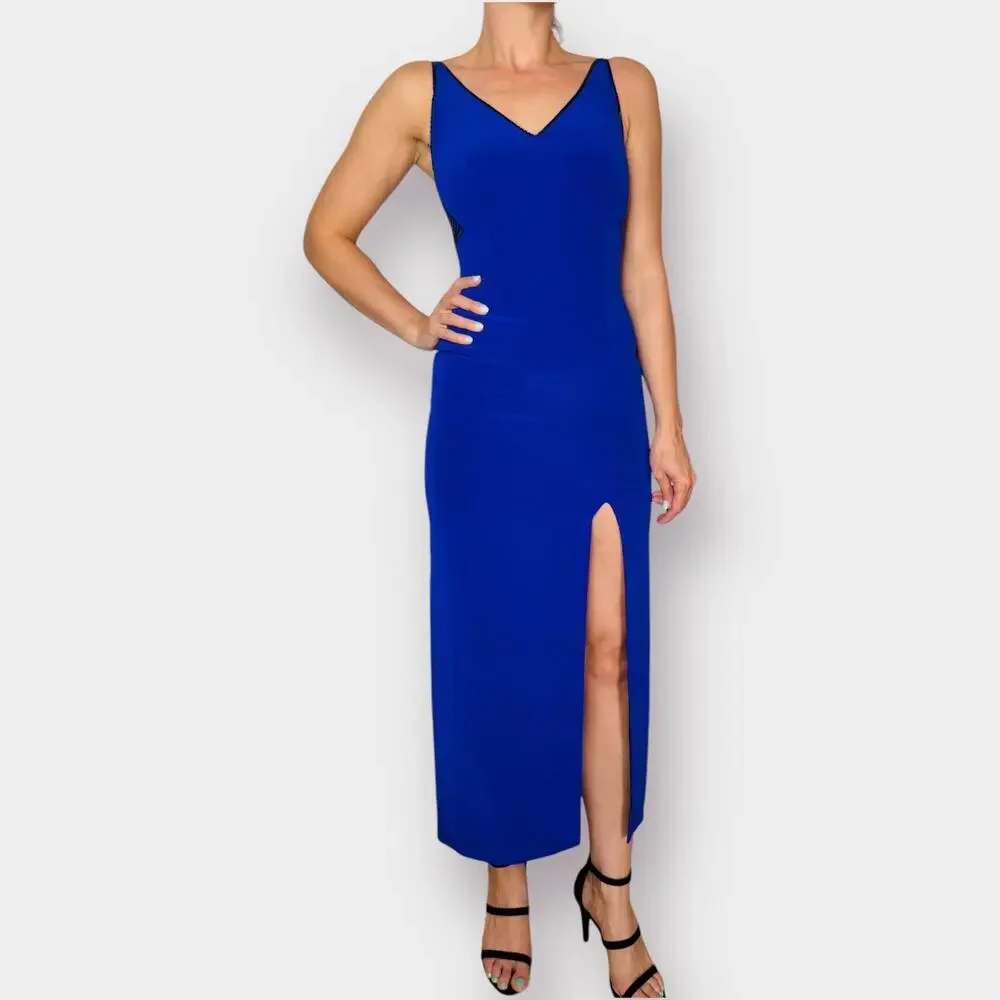 90s NiteLine‎ Blue Formal Dress
